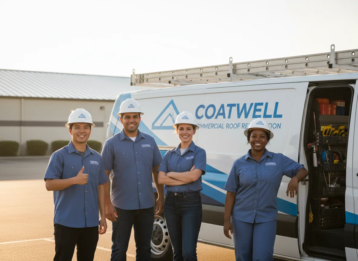 Commercial roof coating company in Dolliver, IA